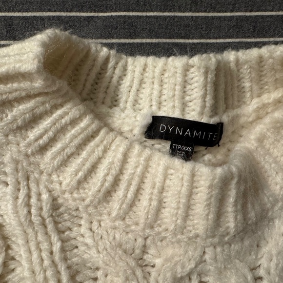 Knitted crewneck sweater - Picture 3 of 3
